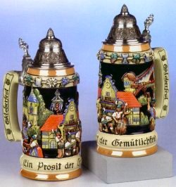 Munich Hofbrauhaus Octoberfest LE Beer Stein .75L